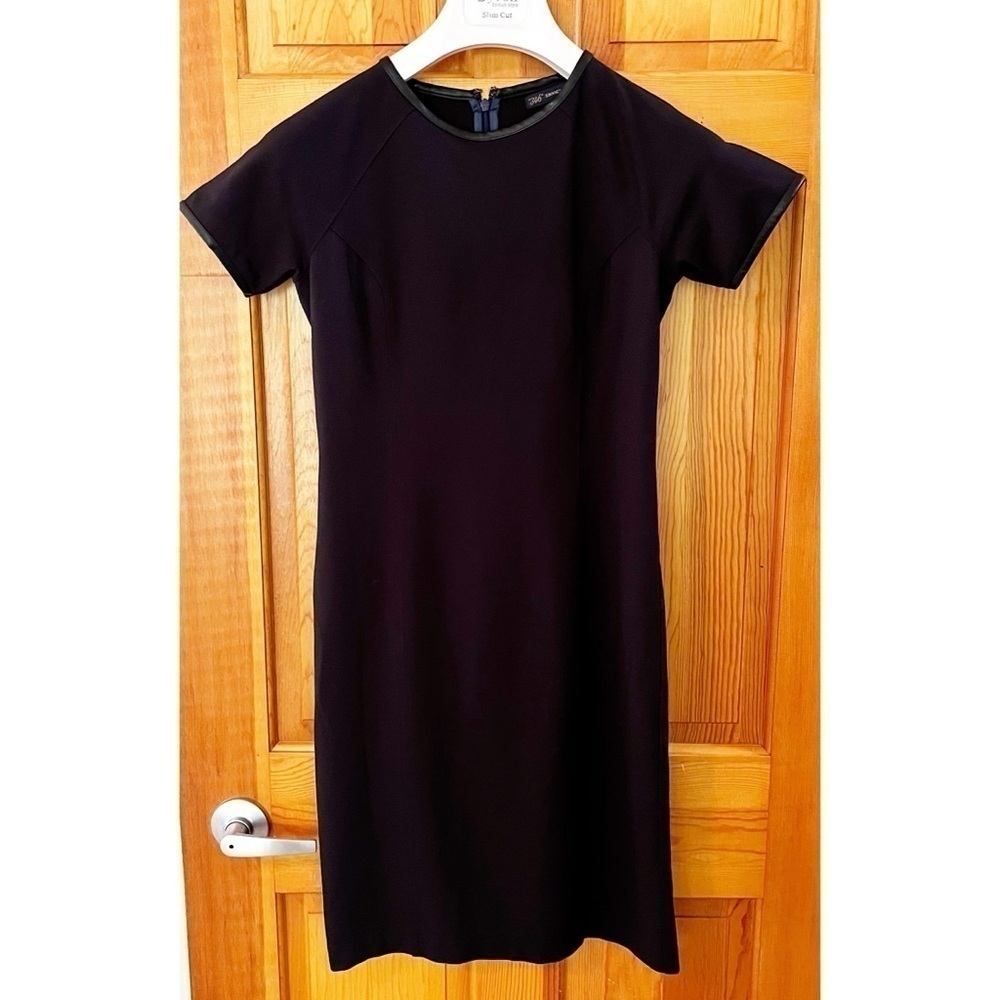 Brooks Brothers 346 Womens Classic Little Black Dress Sz 2 Sheath Career Evening
